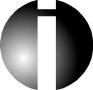 Lungs symbol 3d black